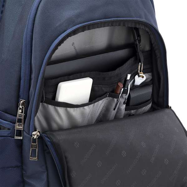 Harrisons Vervo Laptop Backpack - Navy Blue-2