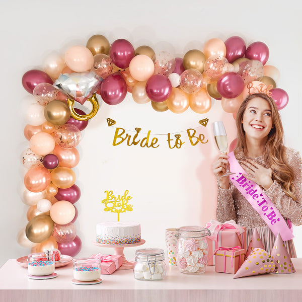 Bride-to-be in style with this thoughtful decoration kit