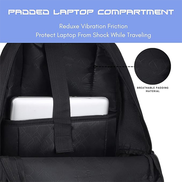 WILDHORN Mannheim Laptop Backpack (Black & Grey)-2