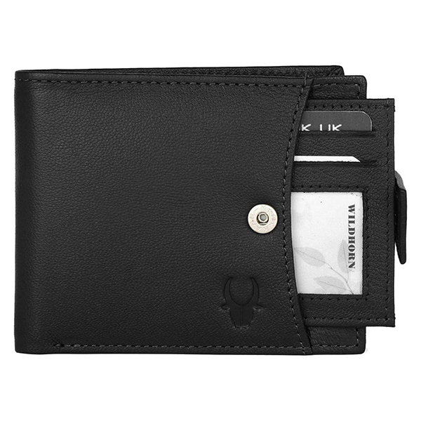 WILDHORN NOGALES Leather Wallet & Belt Gift Set (Pitch Black)-2