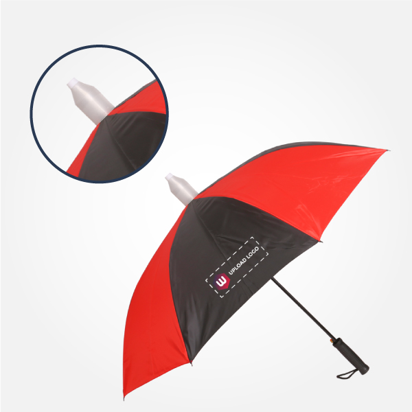 BTBR Straight Promotional Umbrella With Water Stopper - 23x8 Inch-2