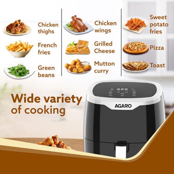 AGARO Galaxy Digital Air Fryer For Home - 4.5L-1