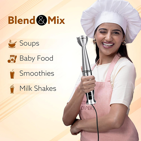 AGARO Regency 600W Hand Blender – Powerful & Versatile-2