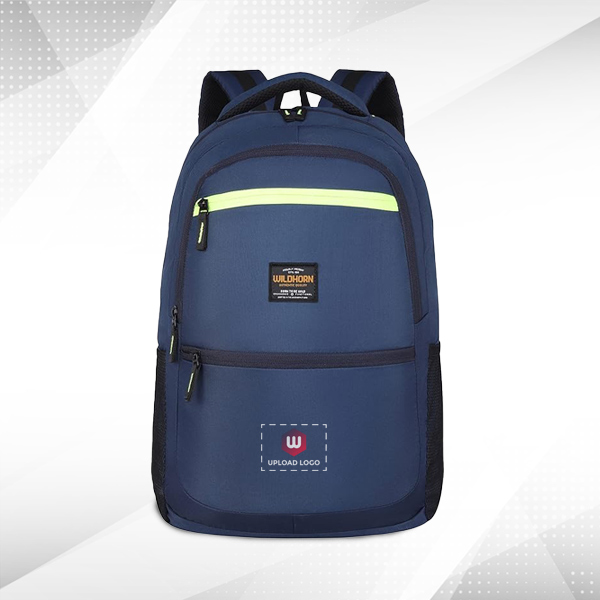 WILDHORN Edinburg Laptop Backpack (Navy Blue)