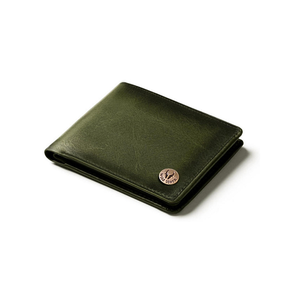 WILDHORN COSTA MESSA Leather Gift Set – Wallet, Keychain & Pen (Green)-1