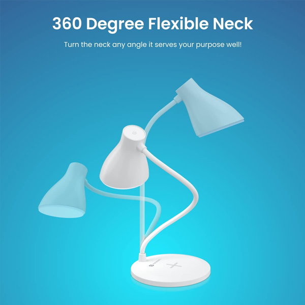 Portronics Brillo 3 Dual Shade Adjustable Table Lamp-4