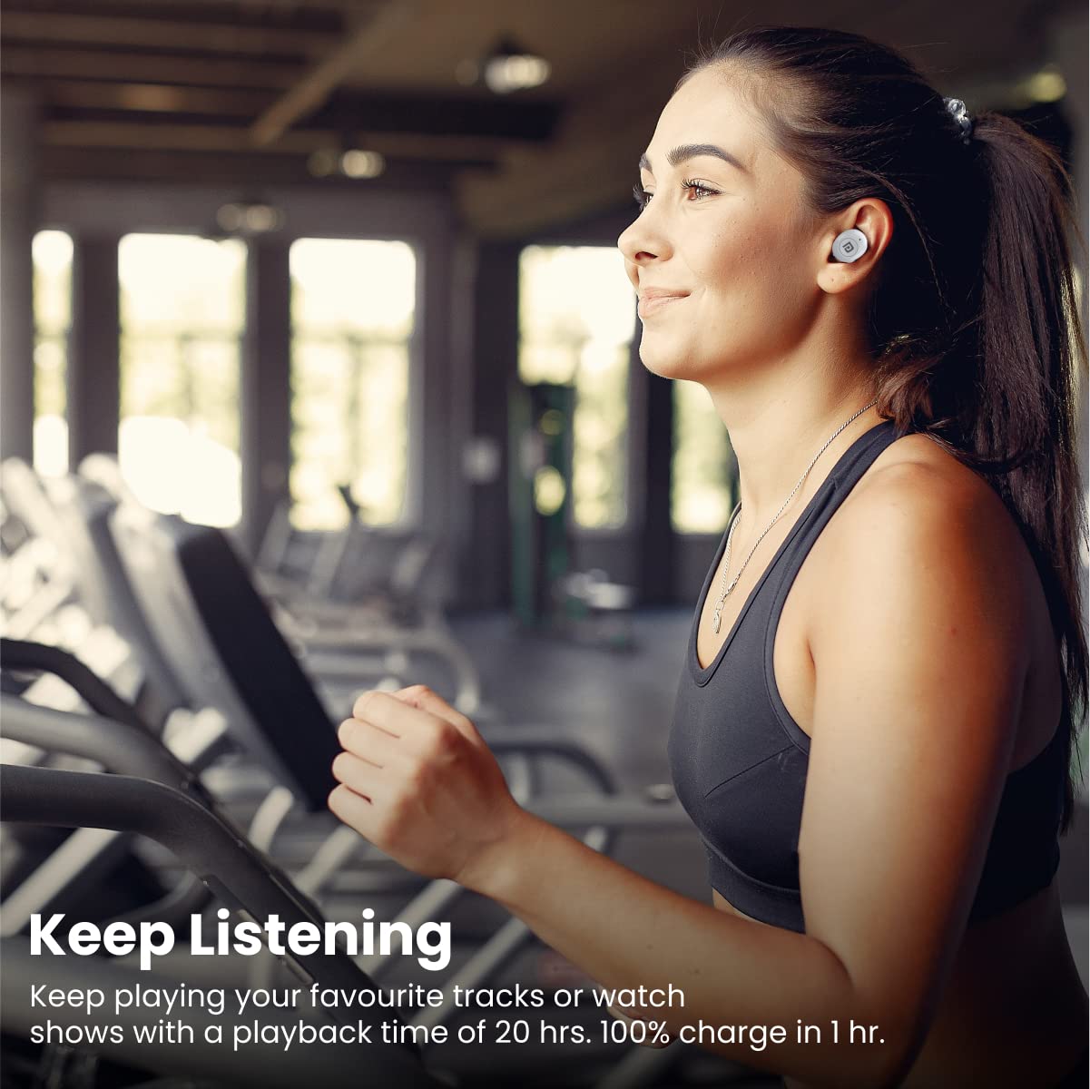 Portronics Harmonics Twins S3 Bluetooth Earbuds,20 Hr Playtime (white)-3