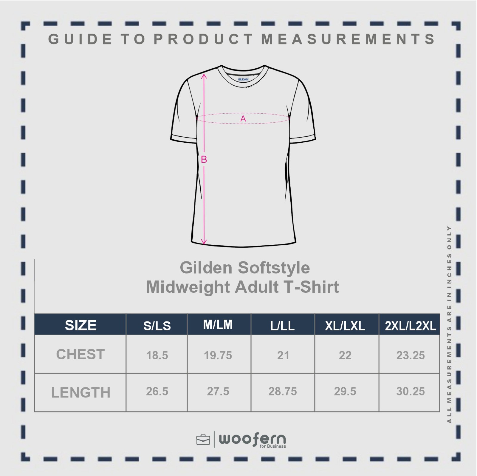 Gildan Softstyle Midweight Adult Round Neck T-Shirt Navy-4