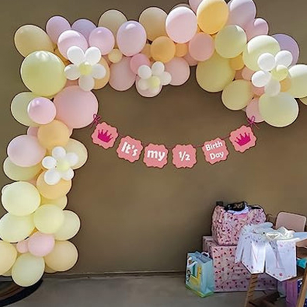 Charming Half Birthday Decoration