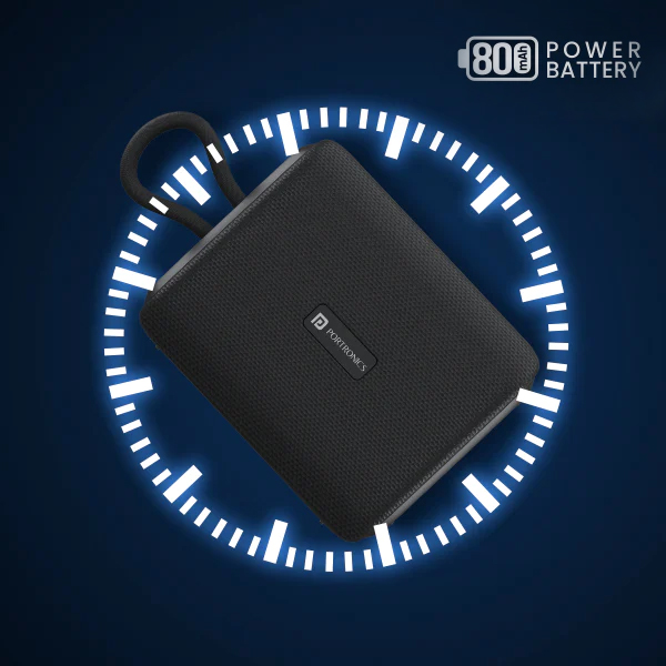 Portronics Buzz 5W Portable Speaker with Type-C Charging Speaker-2