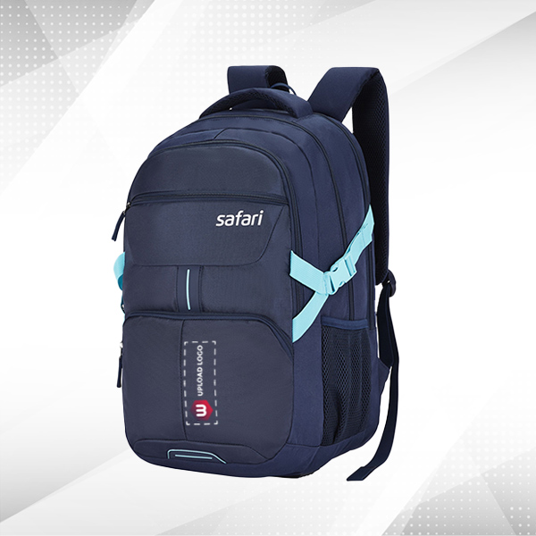 Safari Tritan Deluxe Backpack (Navy Blue)