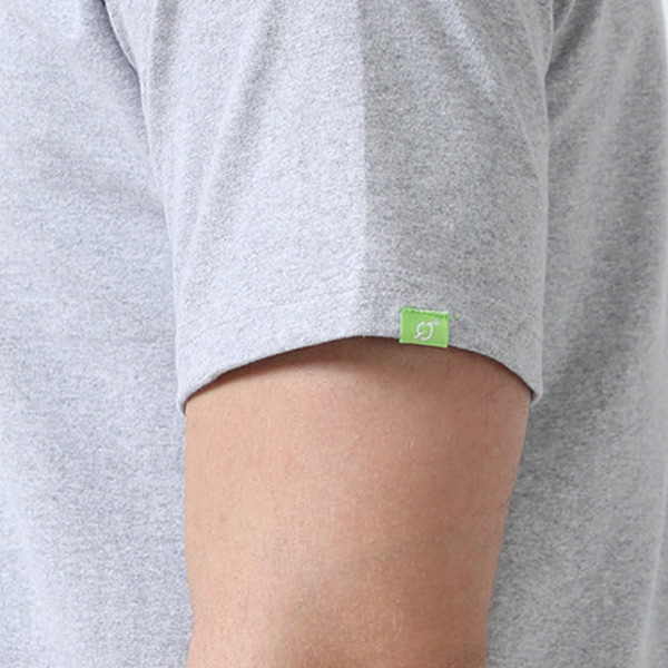 Caslay Crew Neck T-Shirt (Grey Melange)-6