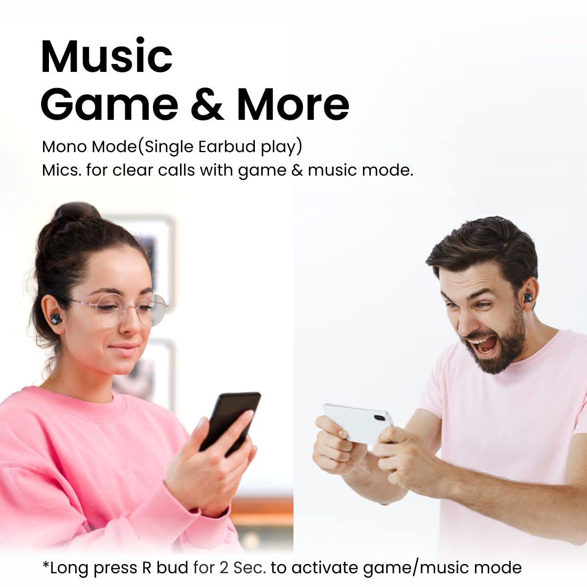 Portronics Harmonics Twins S5  15 Hour Playtime (Black)-5