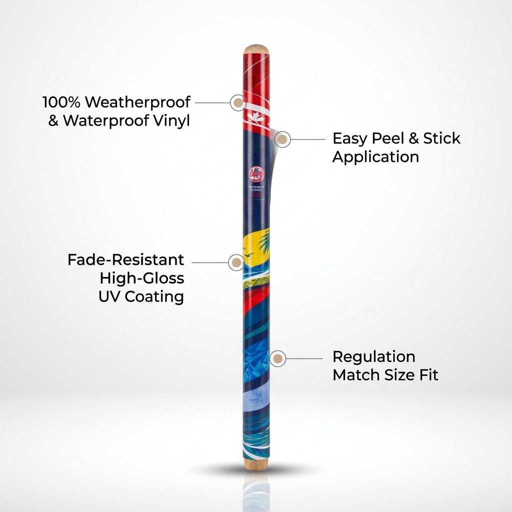 Personalized Cricket Stumps with Full Colour Printing-4