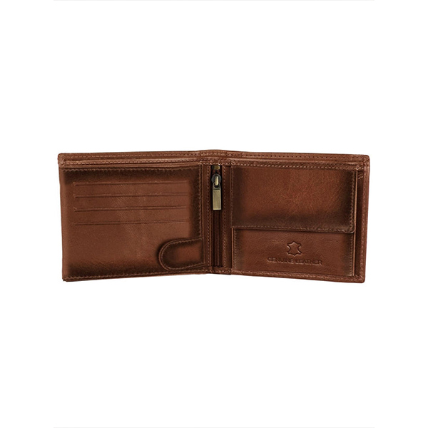 WILDHORN COSTA MESSA Leather Gift Set – Wallet, Keychain & Pen (Tan)-4