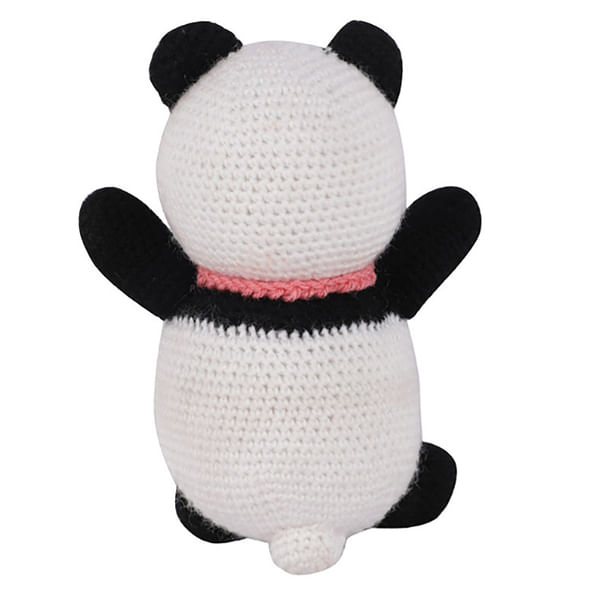 Handmade Crochet Panda Soft Toy-2