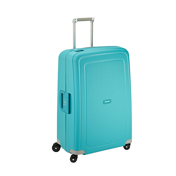Samsonite S’Cure Cabin Luggage (Aqua Blue)-1