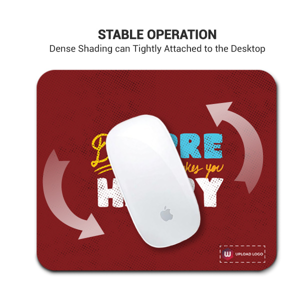 Motivational Quotes Mouse Pad with Customized Logo-2