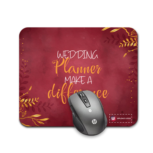 Wedding Planner Mouse Pad with Customized Logo-1