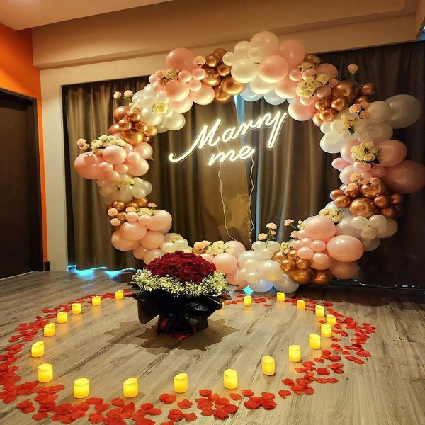 Marry Me Balloon Décor-3