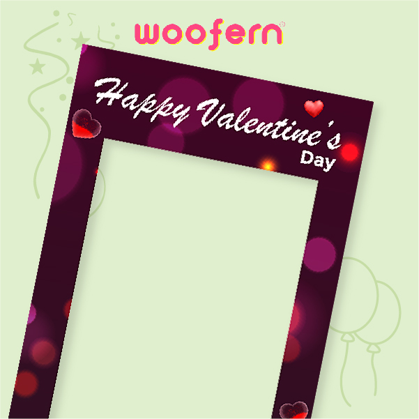 Heartfelt Valentine Photo Booth Frame-2