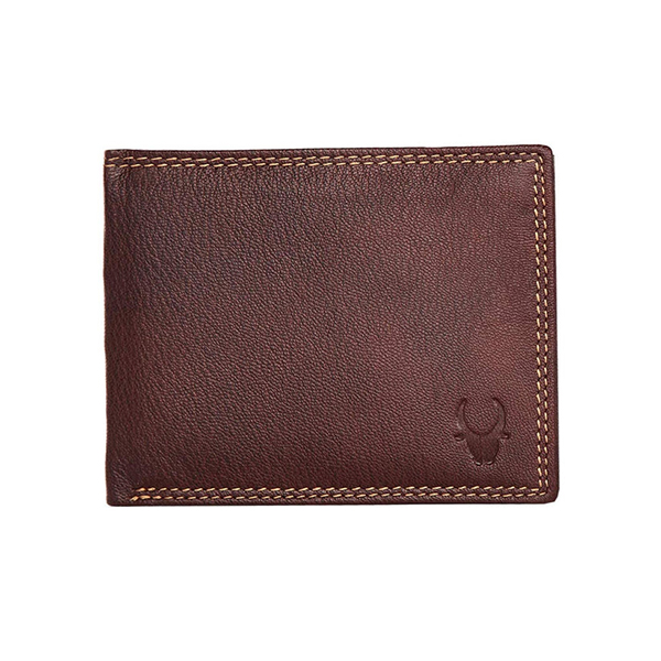 WILDHORN SANFORD Premium Leather Wallet, Keychain & Pen Gift Set for Men (Jet Black)-1