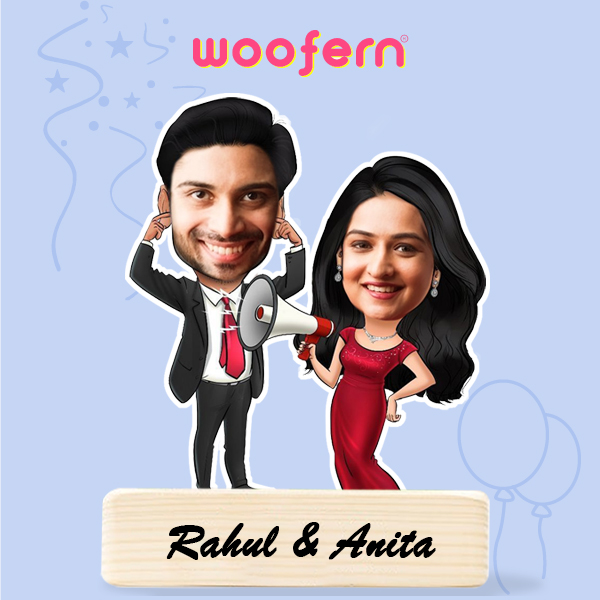 Caricature of The Couple