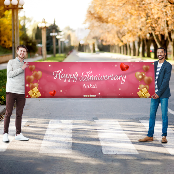 A Beautiful Memory – Personalized Name Anniversary Banner-0