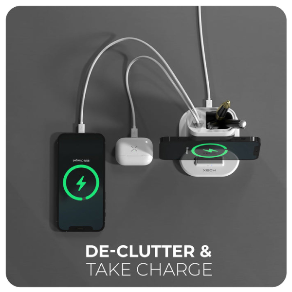 XECH Quest - Multifunctional Pen Stand with Wireless Charger-4