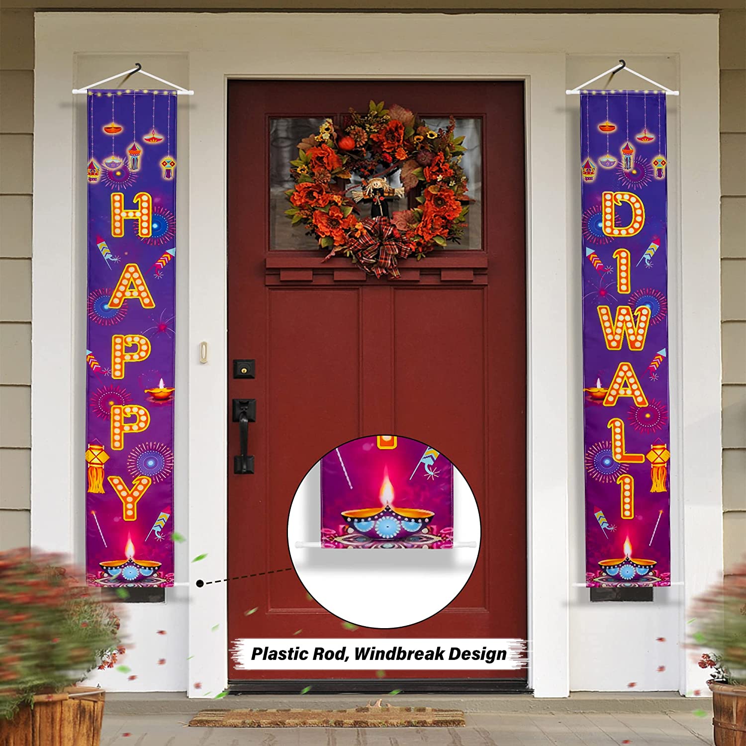Happy Diwali Banner For Home Entry-3