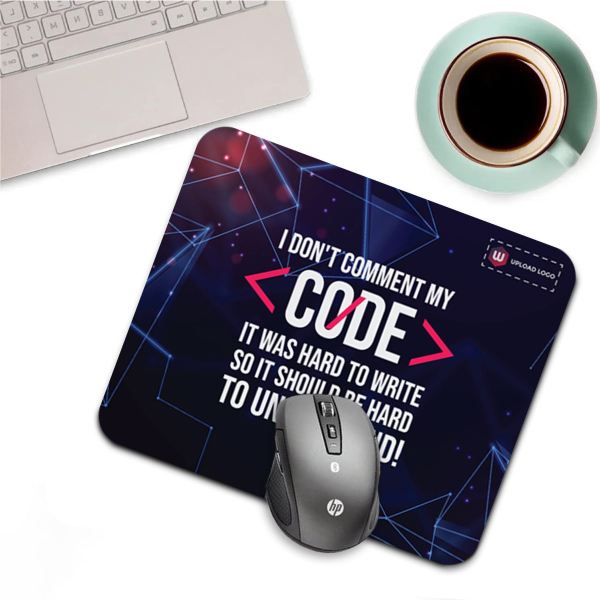 Coder Mouse Pad with Customized Logo-6