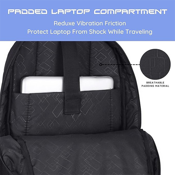 WILDHORN Brussels Laptop Backpack for Corporate (Navy Blue)-1