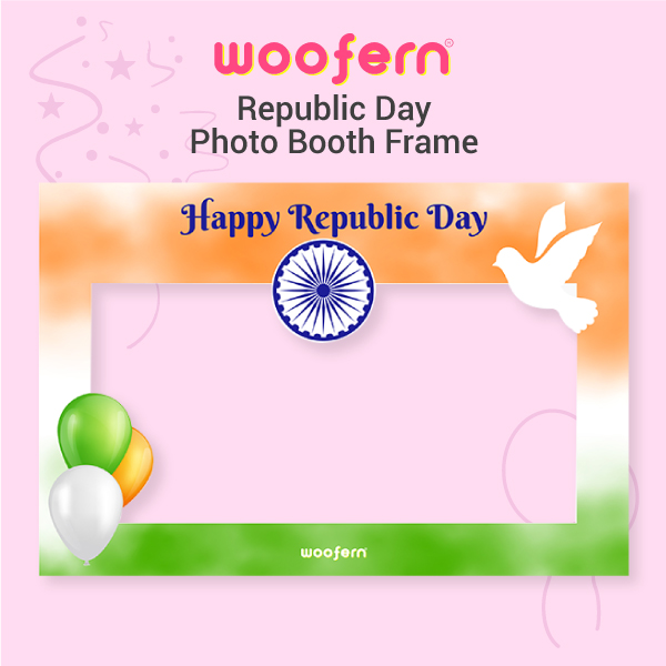 Indian Flag-Themed Photo Frame for Republic Day