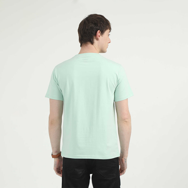 Caslay Organic Crew Neck T-Shirt (Jade Green)-2