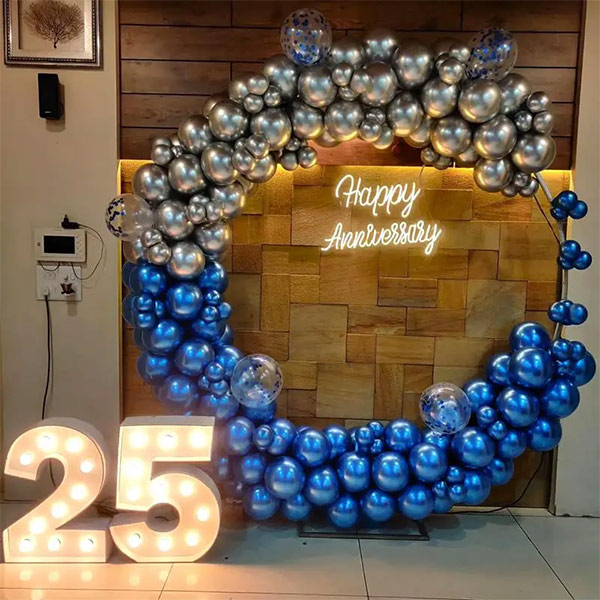 25th Anniversary Celebration Décor