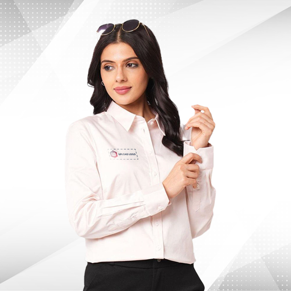 Vero Moda Carline Stretch Shirt for Women – Barely Pink-0