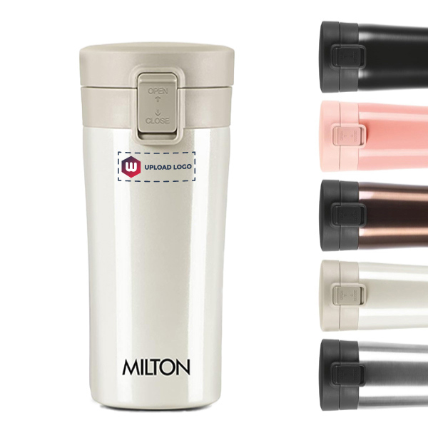 MILTON Thermosteel Vacuum Insulated Coffee Mug, 300 ml - Cream