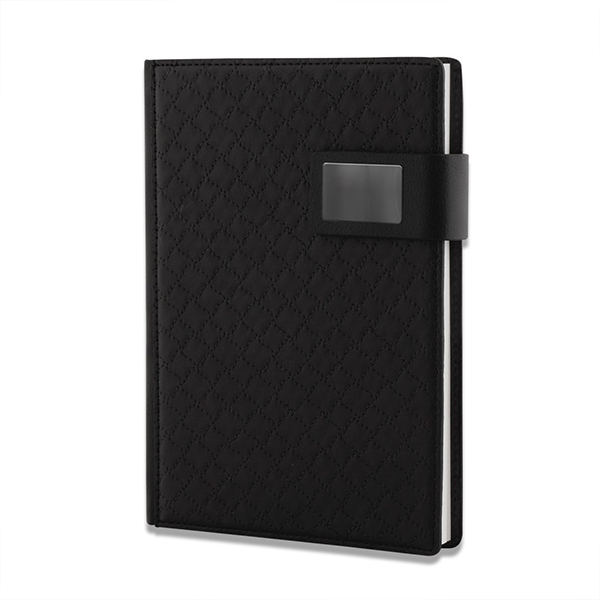 Personalized 4 In 1 Diary Employee Gift Set (Black)-1