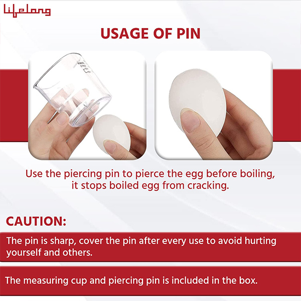 Lifelong LLEB05 Egg Boiler 360-Watt - Silver Grey-3