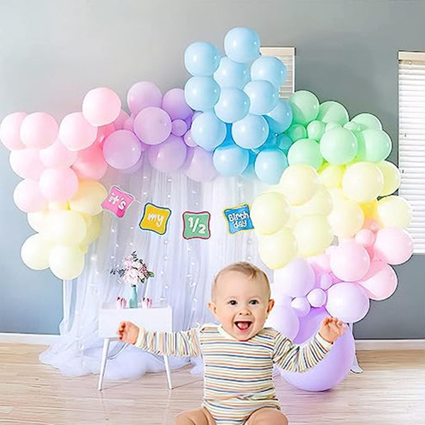 6 Month Baby Birthday Decoration Kit