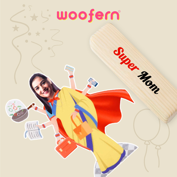 Supermom in Action – Personalized Caricature-2