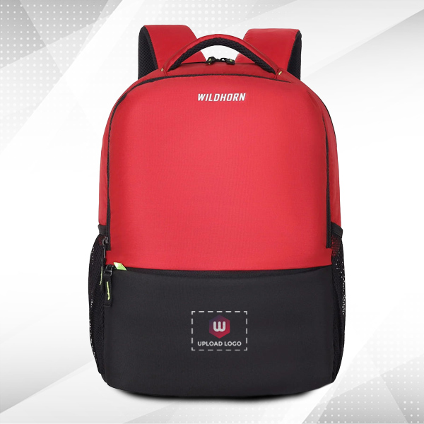 WILDHORN Munich Laptop Backpack (Red & Black)-0