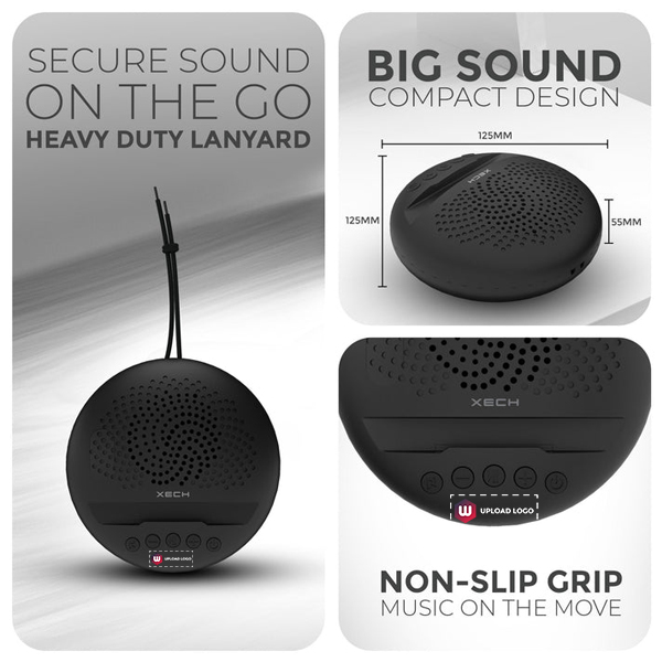 XECH Arc - Bluetooth Speaker with Smartphone Stand-4