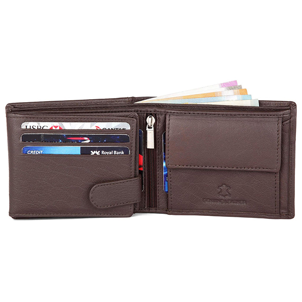 WILDHORN MACON Leather Wallet & Pen Gift Set (Soft Brown)-3