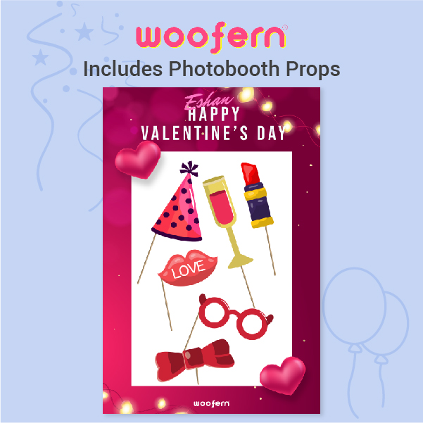 Customized Valentine’s Photo Frame-3