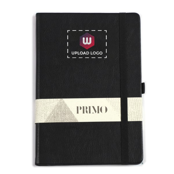Primo A5 Black Premium Diary – Personalized with Logo-0