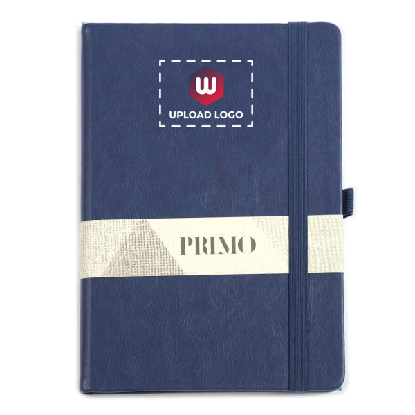 Primo A5 Blue Premium Diary – Personalized with Logo