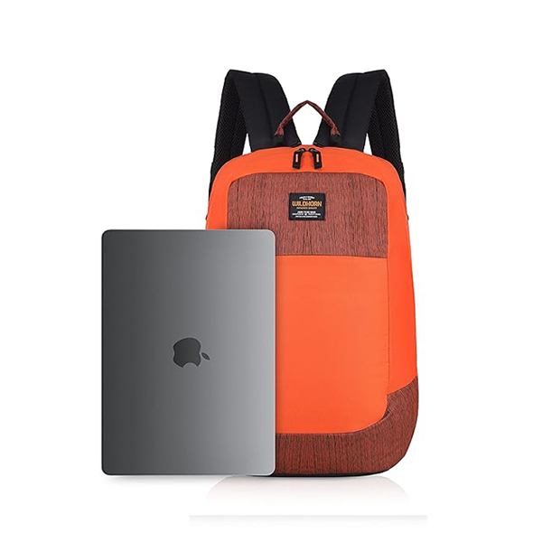 WILDHORN Malaga Laptop Backpack (Orange)-4