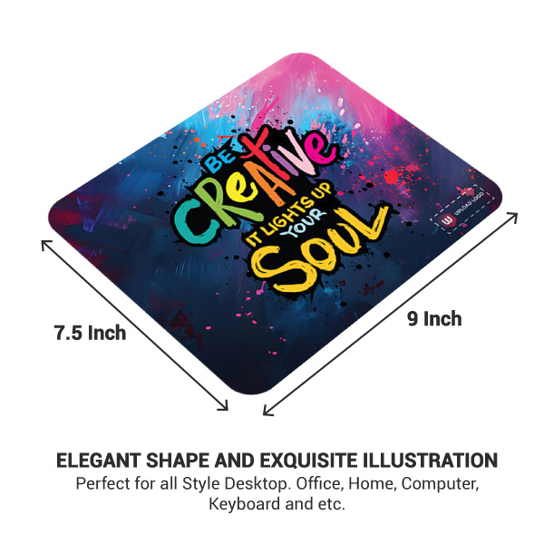 Colourful Design Mouse Pad with Customized Logo-4