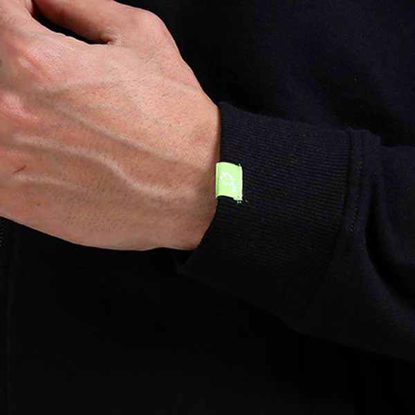 Caslay High Neck Jacket with Custom Logo (Black)-4